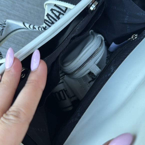 Steve Madden Faux Patent Leather Bwebber Bag - Picture 4 of 5